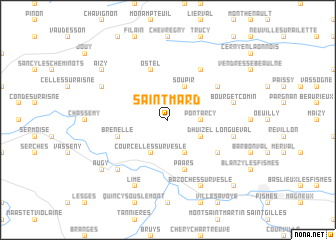 map of Saint-Mard