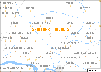 map of Saint-Martin-du-Bois