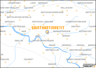 map of Saint-Martin-Petit