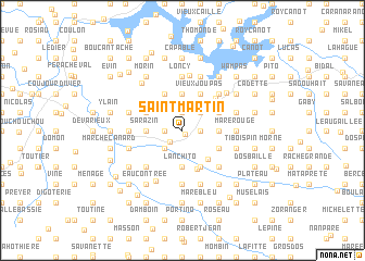 map of Saint-Martin