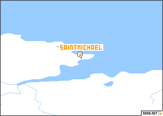 map of Saint Michael