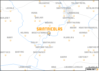 map of Saint-Nicolas