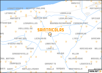 map of Saint-Nicolas