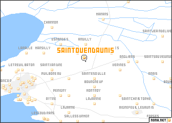 map of Saint-ouen-dʼAunis