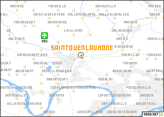 map of Saint-Ouen-lʼAumône