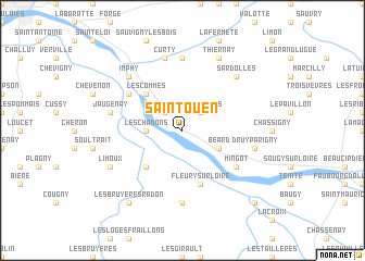 map of Saint-Ouen