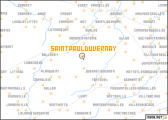 map of Saint-Paul-du-Vernay