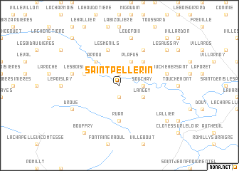 map of Saint-Pellerin