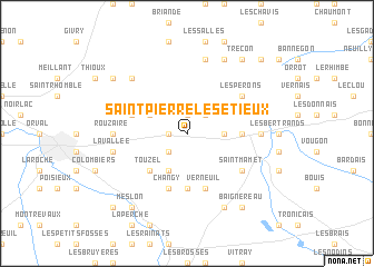 map of Saint-Pierre-les-Étieux