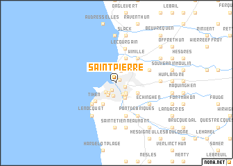 map of Saint-Pierre