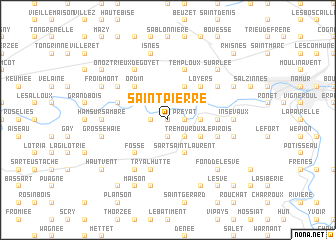 map of Saint-Pierre