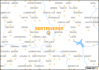 map of Saint-Révérien