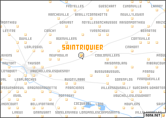 map of Saint-Riquier