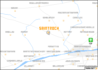 map of Saint-Roch