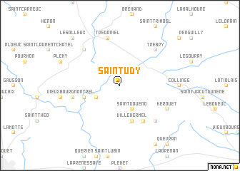 map of Saint-Udy