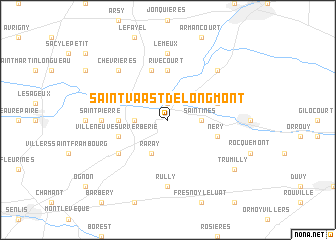 map of Saint-Vaast-de-Longmont