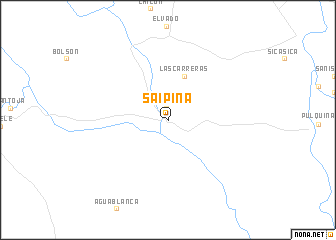 map of Saipina
