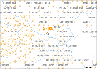 map of Saire