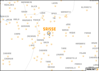 map of Saisse