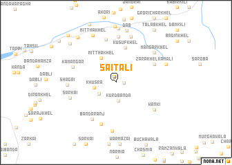 map of Sait Ali