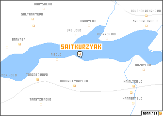 map of Sait-Kurzyak