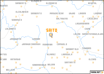 map of Saito