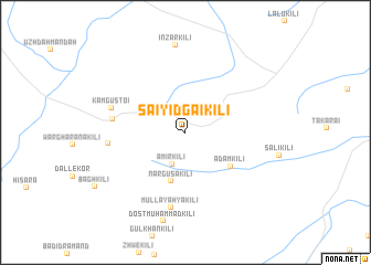 map of Saiyidgai Kili