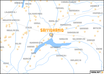 map of Saiyid Hamīd