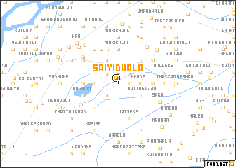 map of Saiyidwāla