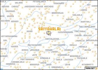 map of Saiyidwāla