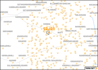 map of Sājan