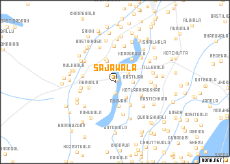 map of Sājāwāla