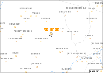 map of Sajīdar