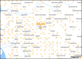 map of Sajik