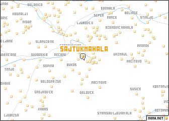 map of Sajtuk Mahala