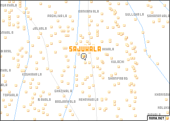 map of Sājūwāla