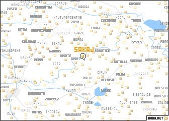 map of Sakaj