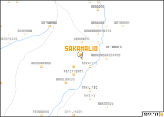 map of Sakamalio