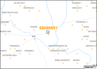 map of Sakamasy