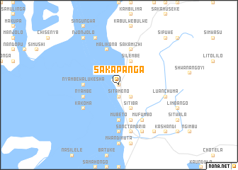 map of Sakapanga