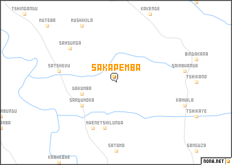 map of Sakapemba