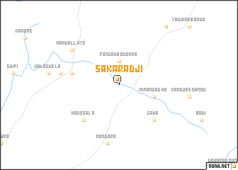 map of Sakaradji