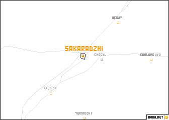 map of Sakar-Adzhi