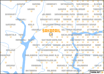map of Sākārāil