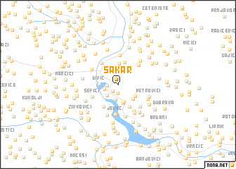 map of Sakar