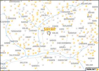 map of Sakar