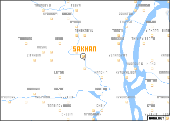 map of Sakhan