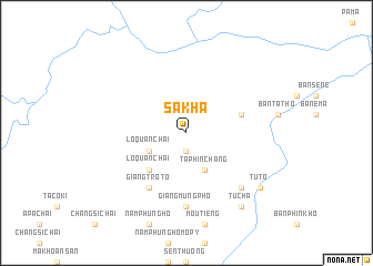 map of Sa Kha