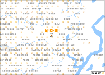 map of Sākhua