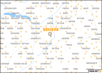 map of Sakiema